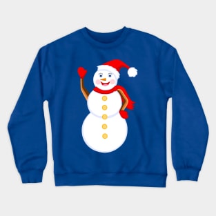 Classic Christmas Snowman Crewneck Sweatshirt